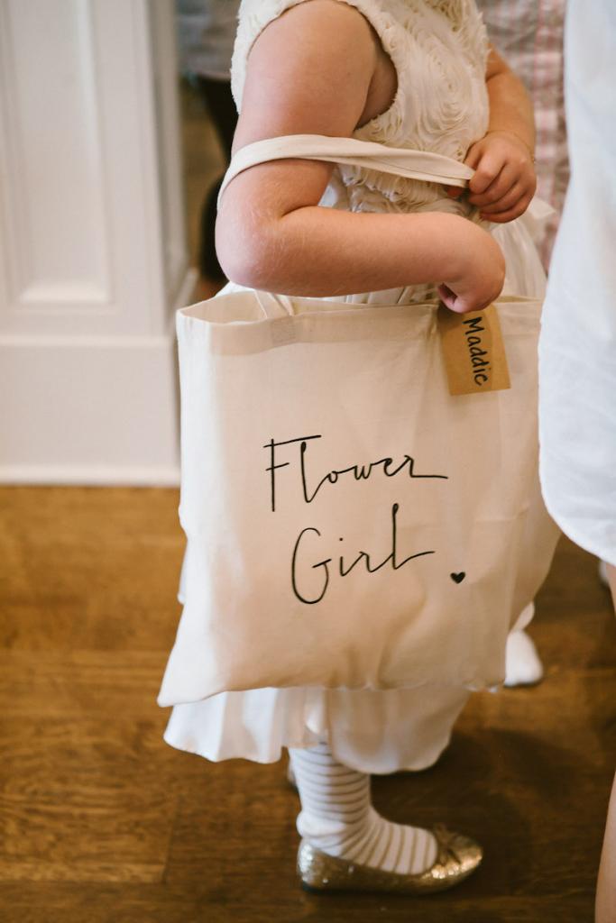 Flower girls’ dresses from Zulily and tights and shoes from Gap. Photograph by Mark Williams Studio.