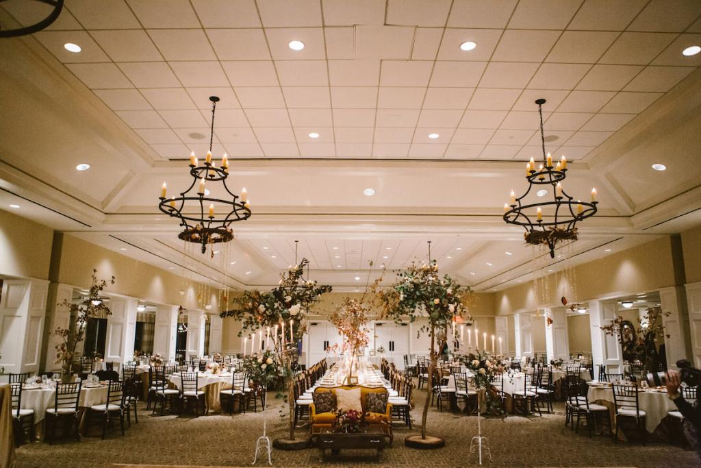 Wedding design and photograph by Mark Williams Studio at the Daniel Island Club.