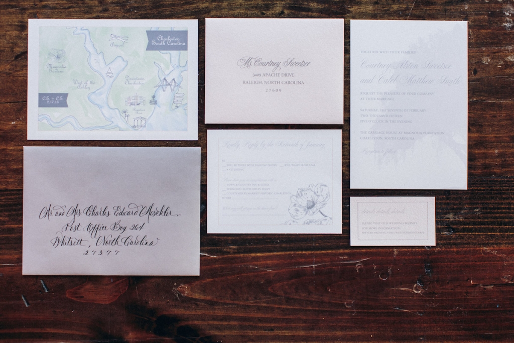 Stationery by dodeline designs. Image by Richard Bell Photography.