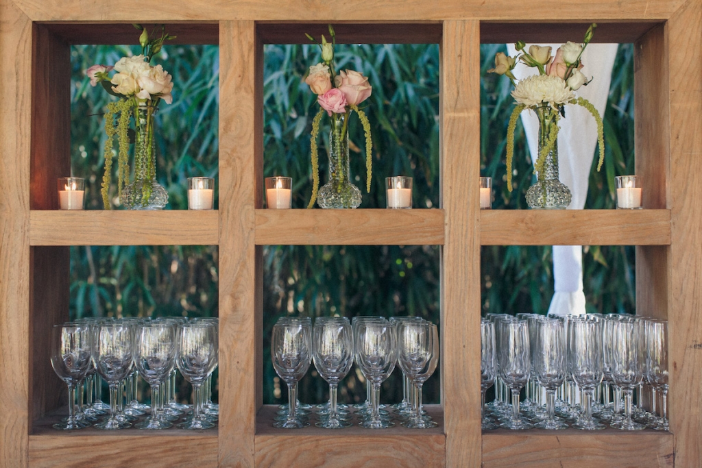 Bar service by MIX. Rentals by Snyder Events and EventWorks. Image by Richard Bell Weddings at Magnolia Plantation &amp; Gardens.