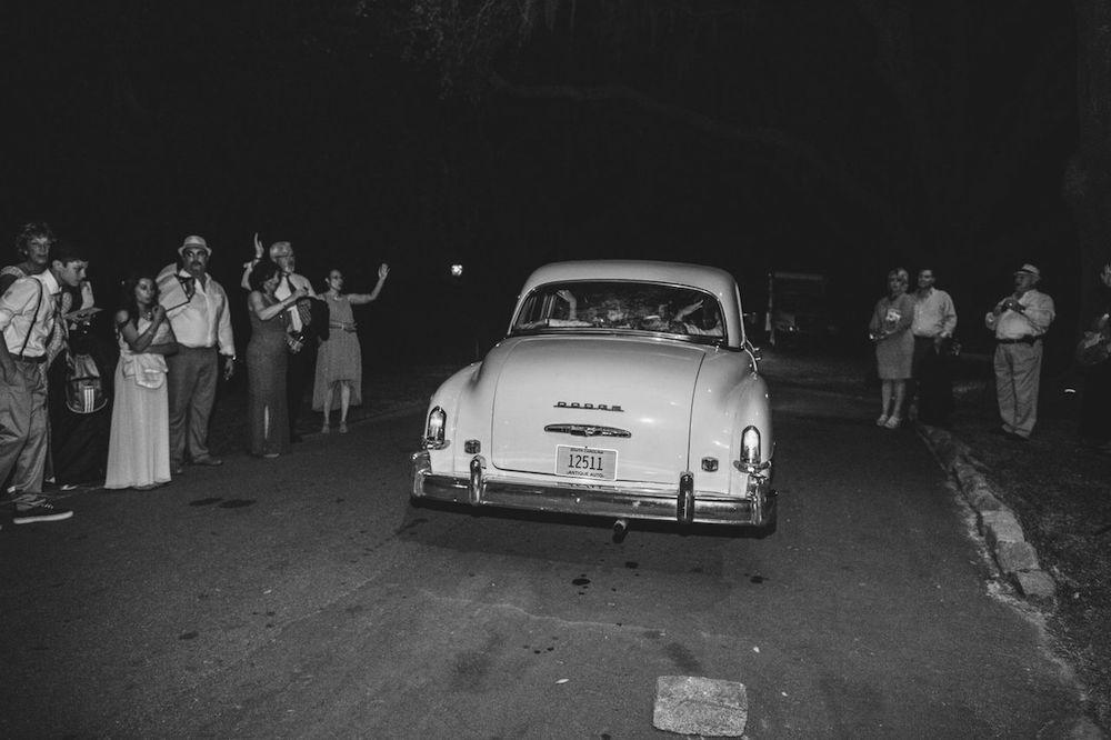 Getaway car from Lowcountry Valet &amp; Shuttle Co. Photograph by Juliet Elizabeth.