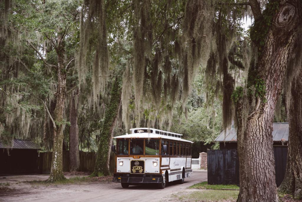 Transportation by Lowcountry Valet &amp; Shuttle Co. Image by amelia + dan photography.