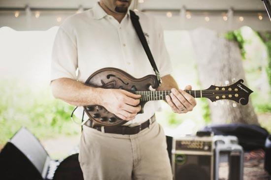 GROOVE THING: Triple Lindy’s folksy tunes got guests  dancing.