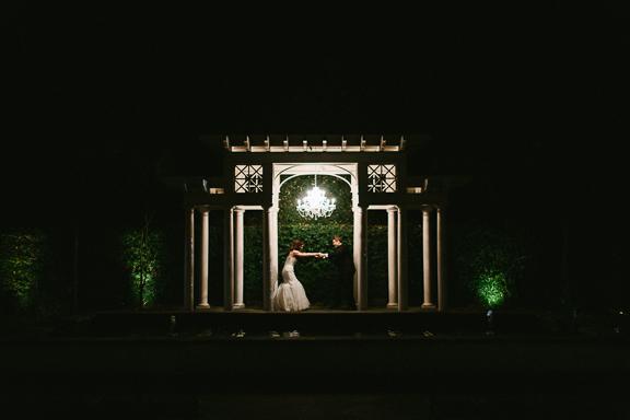 Lighting by IES Productions. Image by Clay Austin Photography at the William Aiken House.